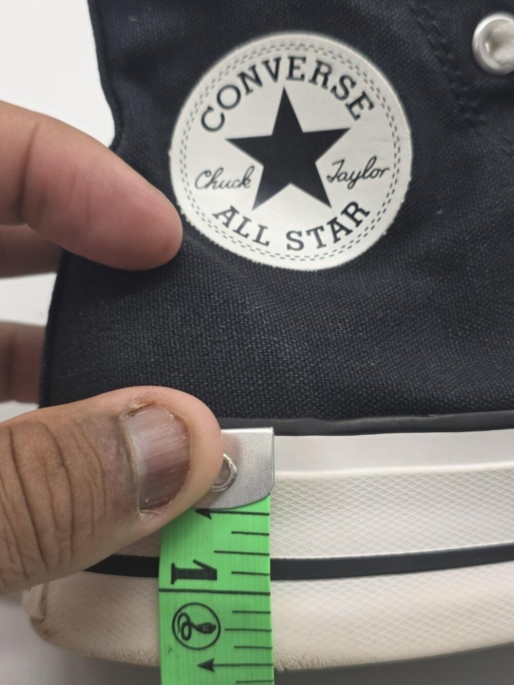 Converse All Star 2 Shoe Women 7 Lift Platform High Top Sneakers Damaged 560845C - Picture 16 of 16